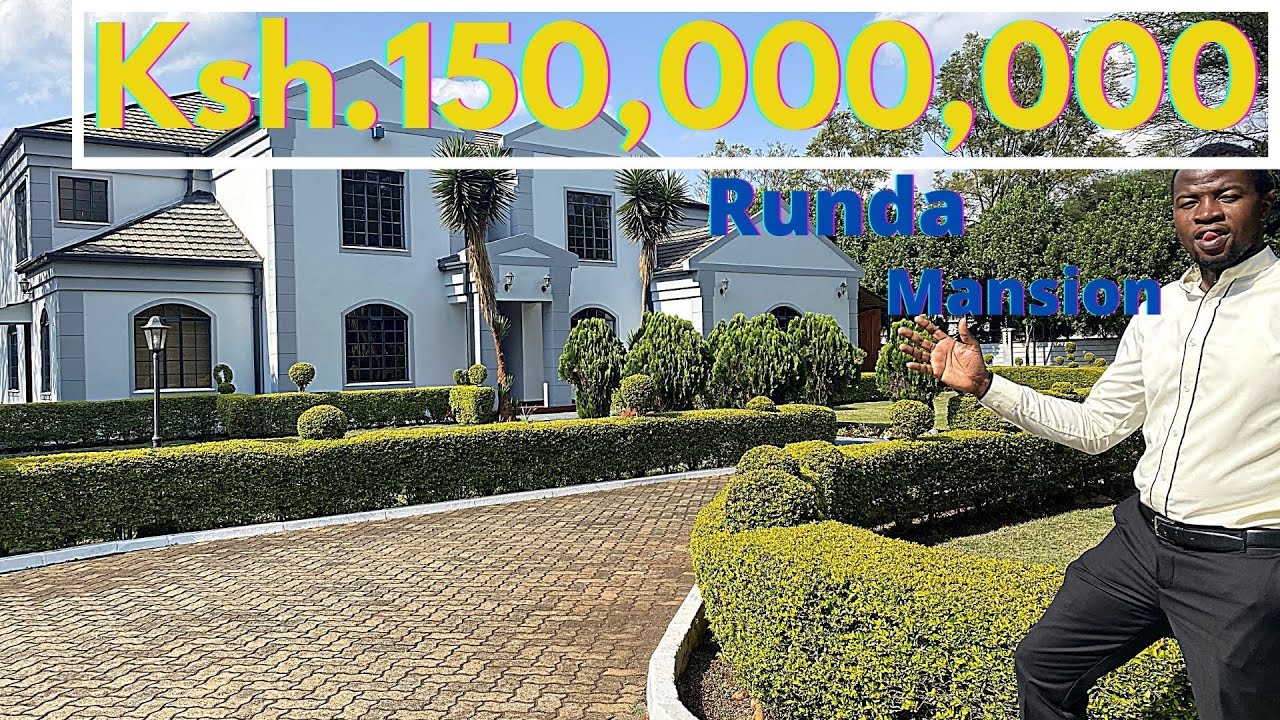 ⁣Inside a Ksh  150,000,000 Runda Mega Mansion- Ep 1