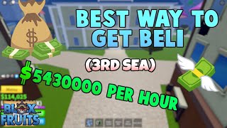 How to Farm Lots of Money in SEA 1 by Blox Fruits 