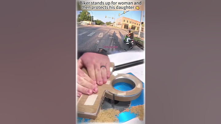 Biker stands up for woman and then protects his daughter 👊 (via @undisclosed_moto) #bikers