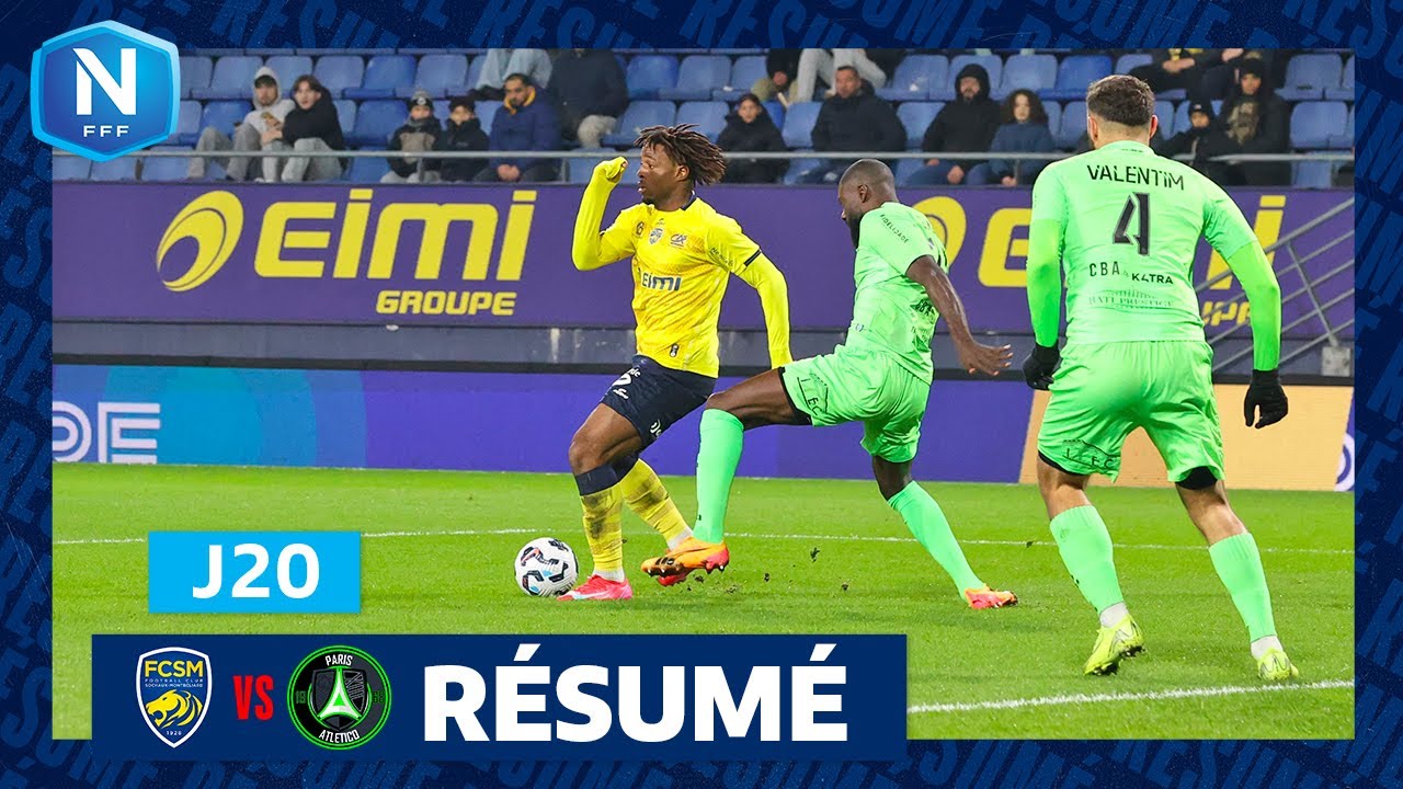J20 I FC Sochaux-Montbéliard - Paris 13 Atletico (0-0), le résumé I National FFF 2024-2025