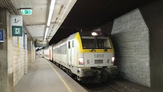 S/IC Trains at Bruxelles-Congrès/Brussel-Congres (SNCB)