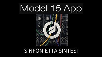 Model 15 Modular Synthesizer - Moog Modular Synthesizer - SINFONIETTA SINTESI