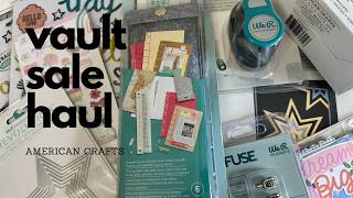 Vault Sale Haul From American Crafts
