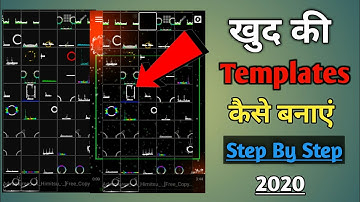 Avee Player Me Template Kaise Banaye || Avee Player Me Apna Template Kaise Banaye