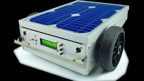 A Robotic lawn mower powered by Solar Energy with an Arduino heart