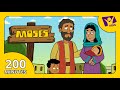 Story about Moses (PLUS 15 More Cartoon Bible Stories for Kids)