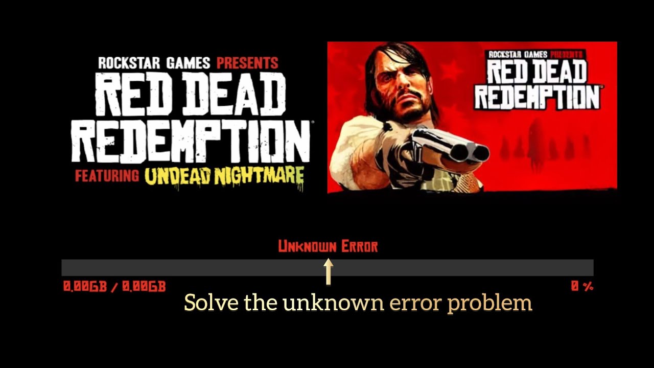 Red Dead Redemption on Android: Download and Fix Unknown Error - YouTube