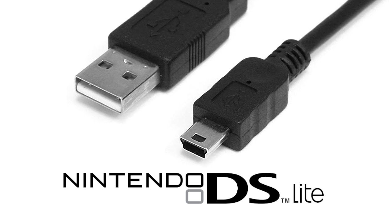 kobling hinanden fodbold Charge Your Nintendo DS Lite With A Mini USB Cable. - YouTube