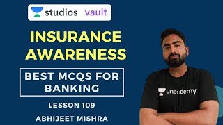 L109: Insurance Awareness I Best MCQs (Banking) I Abhijeet Mishra