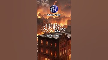 Surah Az-Zalzalah 😭😭😥😥سورة الزلزله #tilawat#alquran #shotrs #islamicproductions#viralvideo #fire
