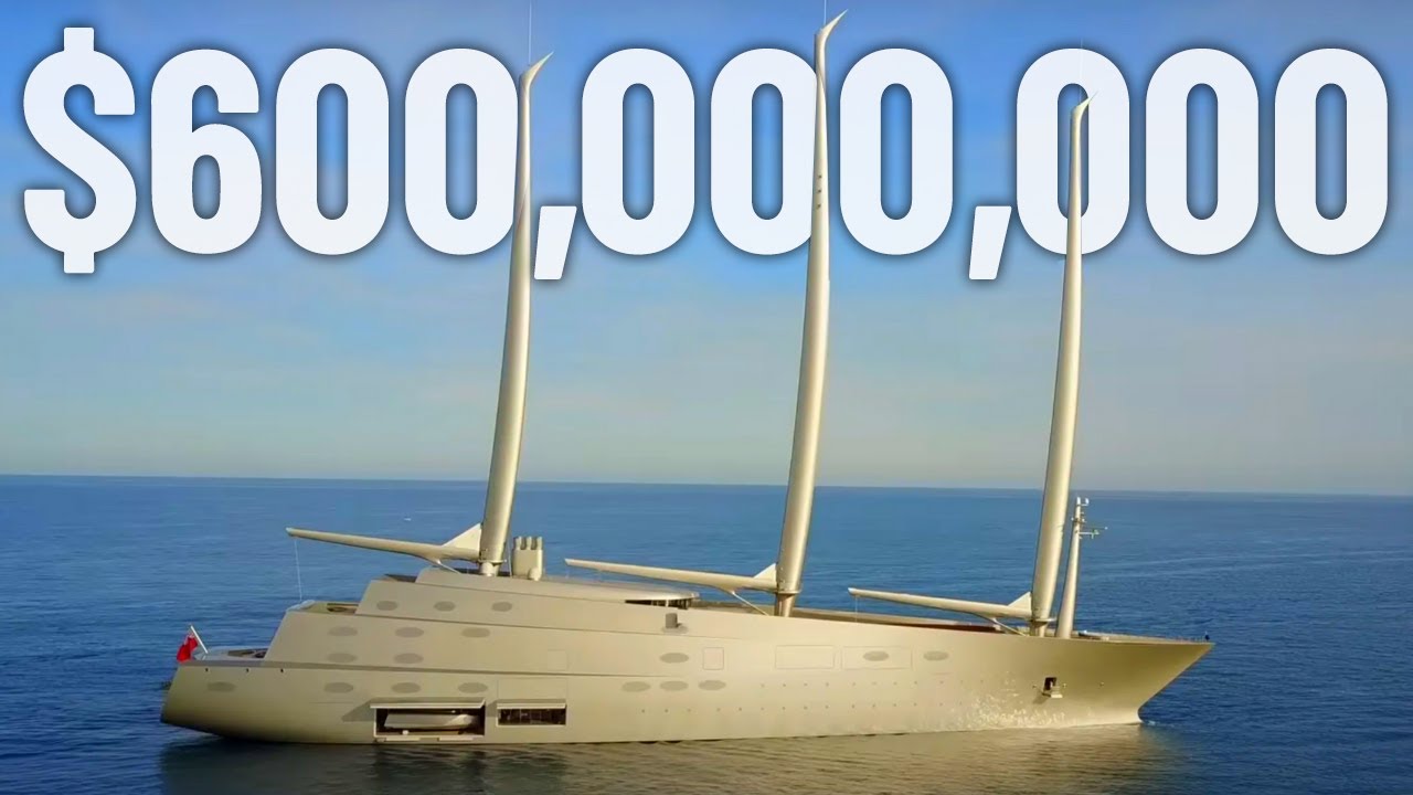 who owns a 600 million dollar sailing yacht