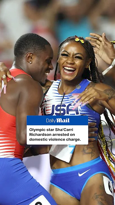 Olympic star Sha’Carri Richardson arrested on domestic violence charge