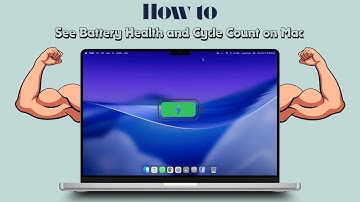 How to See Battery Health and Cycle Count on Mac