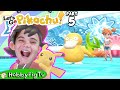 Pokemon Let's Go Pikachu Part 5 Gym Battle with HobbyPig