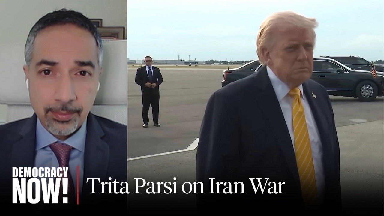 Trita Parsi on Iran War: Trump Still “Looking for a Silver Bullet” Instead of Negotiating Seriously