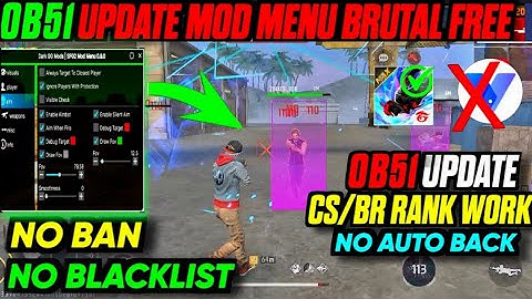 Ob51 New Drag Headshot  Hologram Magic Bullet  FreeFire Anti-Blacklist Config file _ New Bypass Apk