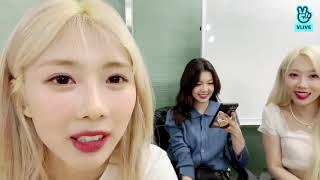 بث دامي و يوهيون وهاندونغ من dreamcatcher على vlive //sub arab