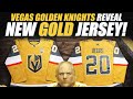 Vegas Golden Knights Reveal GOLD Jersey!