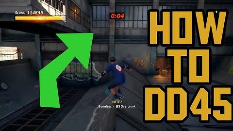 How to Drop Down 45 in THPS 1+2 Tutorial | Beginner