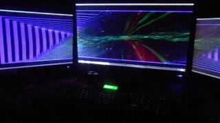 Triple Monitors + WinAmp + MilkDrop