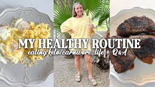 Healthy Days in My Life | What I Eat (Keto/Carnivore) + chatty Q&A