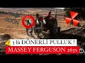 TOPRAK DEĞİL, BETON SÜRÜYORUZ! 3’lü DÖNERLİ PULLUK ! (MASSEY FERGUSON 265s ) {alpler 3’lü pulluk}