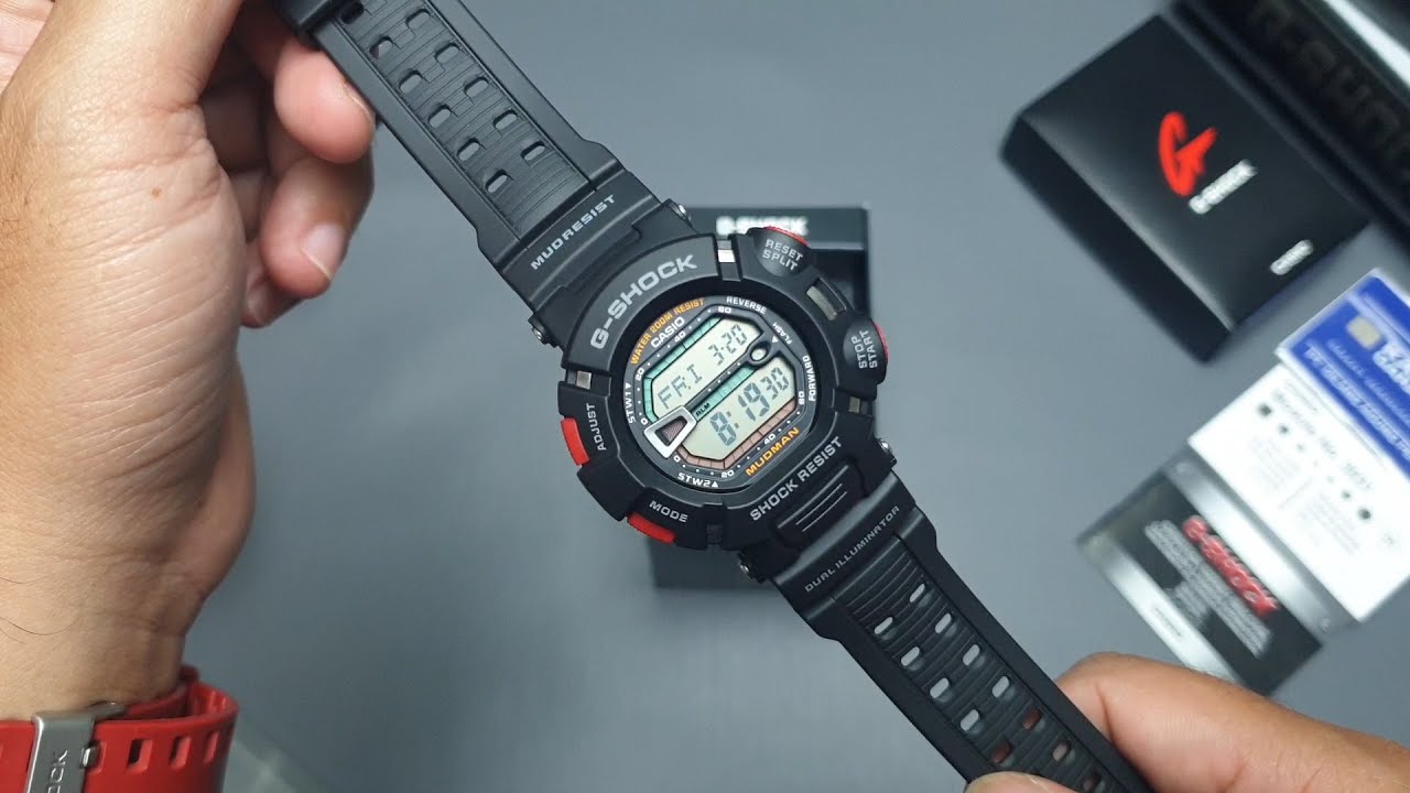 cara setting jam g shock mudman