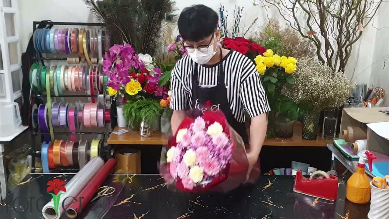 Best Flower & Gift Delivery in Thailand by Forever Florist Send Carnations Bouquet Same Day