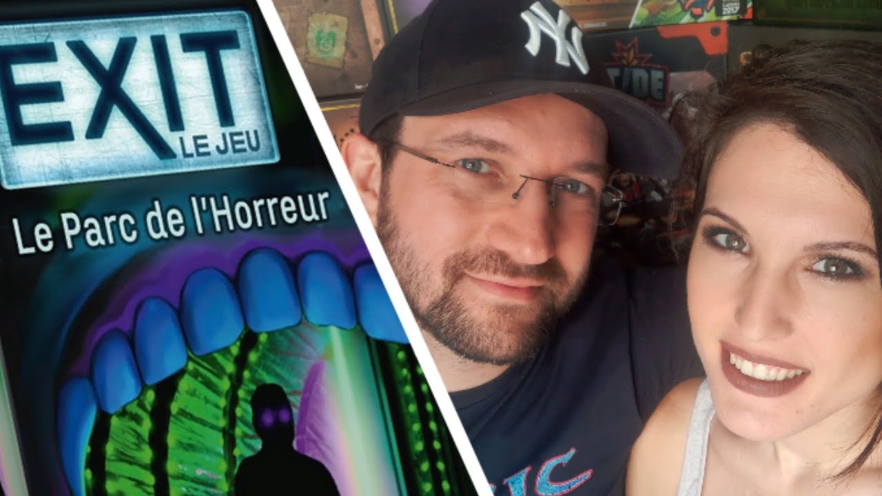 Iello Exit: Il Parco Dell'Orrore - Gioco Da Tavolo Escape Room, Gioco Di Avventura E Enigmi Per Famiglie E Amici