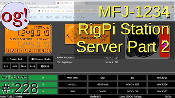 MFJ-1234 RigPi Station Server Connection Part 2 (#228)