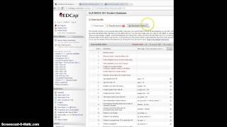 UNCW CLR Instructions for Data Quality/Edit Checks (Part 1) Profile