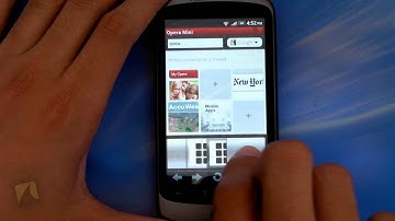 Opera Mini Browser by Opera Software ASA | Droidshark.com Video Review for Android