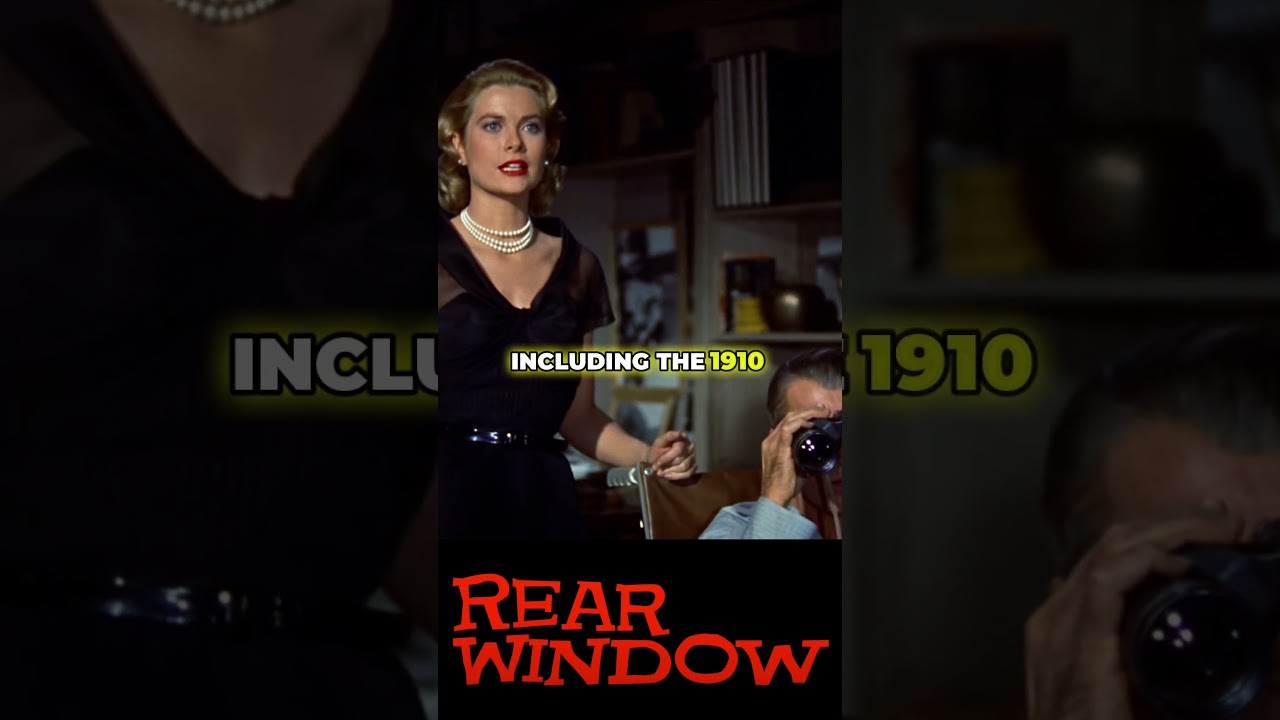 Facts you didn't know about Rear Window (1954) #film #movie #facts