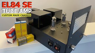 DIY EL84 SE Tube Amp // Building a stereo vacuum tube amp from scratch