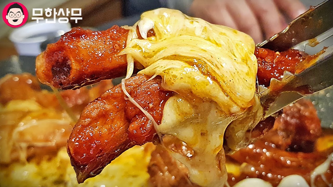 치즈 쪽갈비+주먹밥+칼국수 무한리필로 먹어 봅시다 무한상무#19