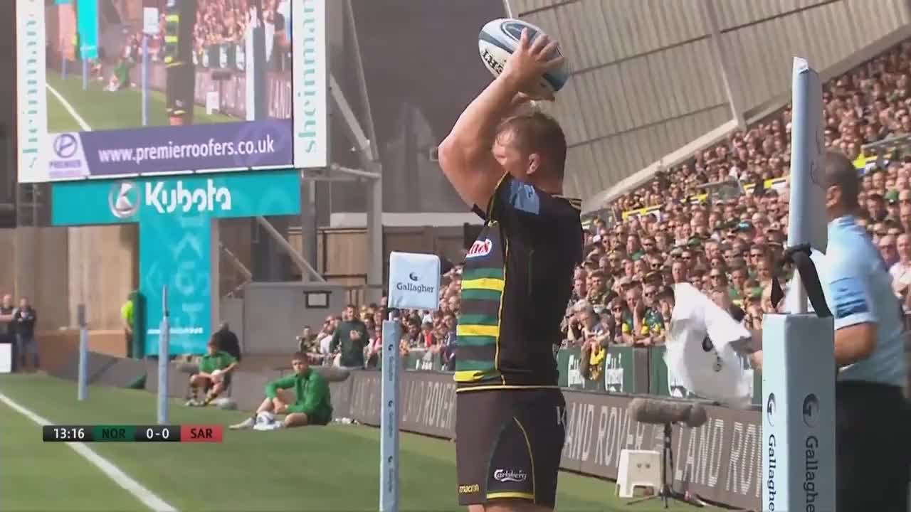 Highlights | Northampton 27 Saracens 38
