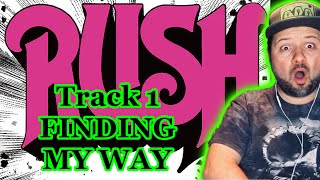 Famous Musician REACTS RUSH Finding My Way 1974 Self Titled Album FIRST TIME HEARING REACTION Profile