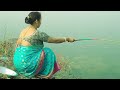 Village Fishing||the cute girl showed everyone a simple technique for fishing in the||hook Fishing
