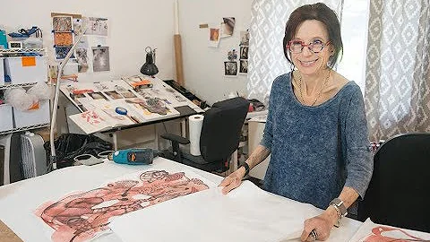 Susan Greer Emmerson 3-D Drawings on Tyvek