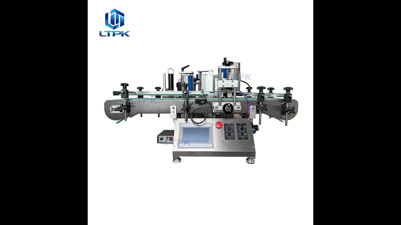 LT-150C Desktop Automatic Round Bottle Labeling Machine With ...