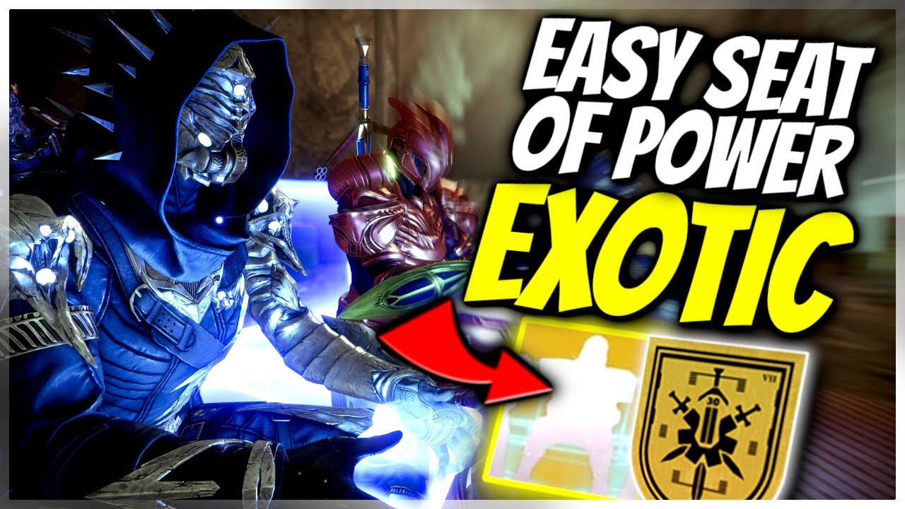 FAST EASY Seat Of Power Exotic Emote LEGEND Dares Of Eternity Tips