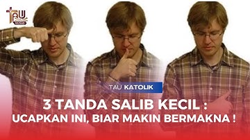 RAHASIA DI BALIK 3 TANDA SALIB KECIL SEBELUM BACAAN INJIL ! KAMU SUDAH LAKUKAN DENGAN BENAR ?
