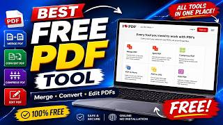 This FREE PDF Website Can Do Everything! Merge, Convert, Edit PDFs