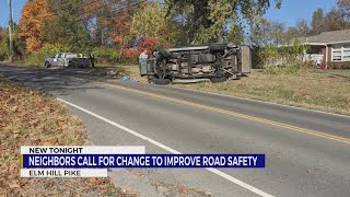 Neighbors call for change to improve road safety