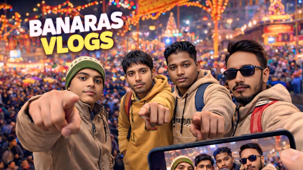  😍Banaras Mela Vlog 😍 | Ganga Aarti, Night Mela & Full Masti | SP Vlogs 16