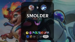 Smolder Mid vs Xerath - EUW Master Patch 14.8