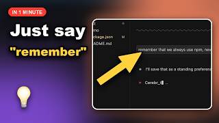 Make A New Claude Code Chat Remember Your Old One