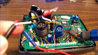 Lowrance LMS-337 fish finder sonar depth sounder repair