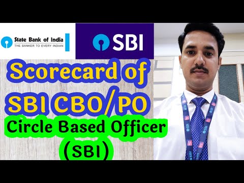 Latest Scorecard of SBI CBO/PO| selected Candidate SBI Scorecard