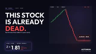 The Altman Z-Score: The 50-Year-Old Formula That Predicts Bankruptcy